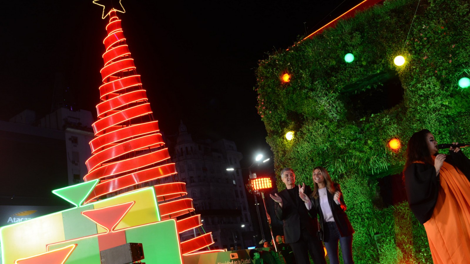 La Ciudad le dio la bienvenida a la Navidad y recupera el espíritu de las Fiestas